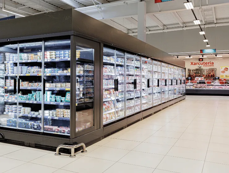 Sprzątanie sklepu - czyste aleje i strefa lad chłodniczych – obiekty Lublin