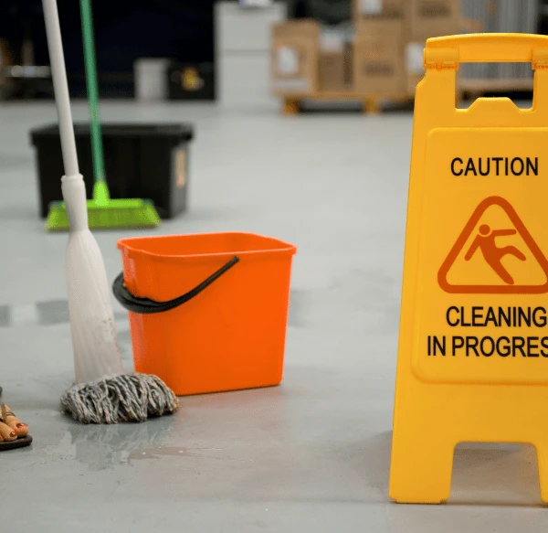 Utrzymanie czystości w hali magazynowej – sprzęt do sprzątania i strefa serwisowa