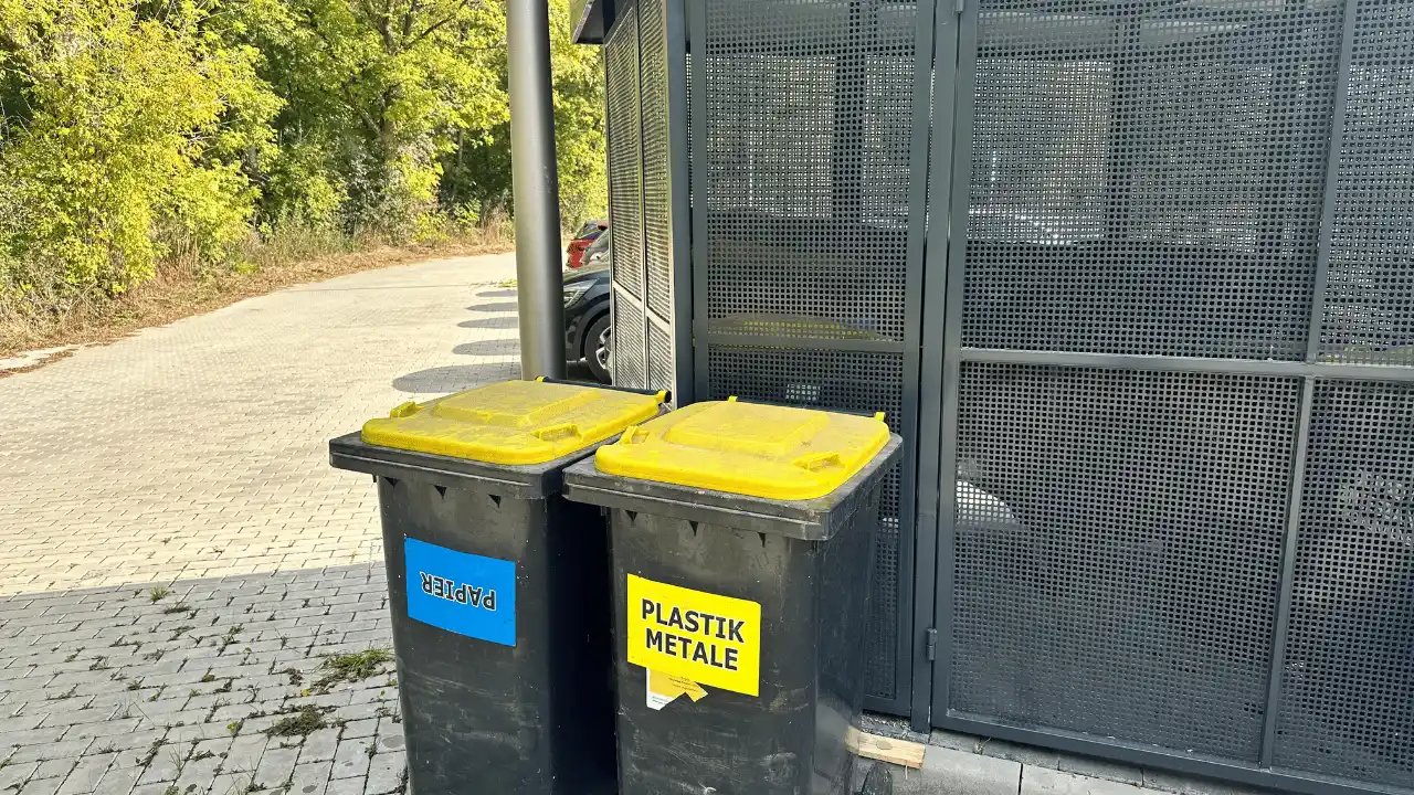 Porządek przy altanie śmietnikowej – utrzymanie czystości części wspólnych na zewnątrz